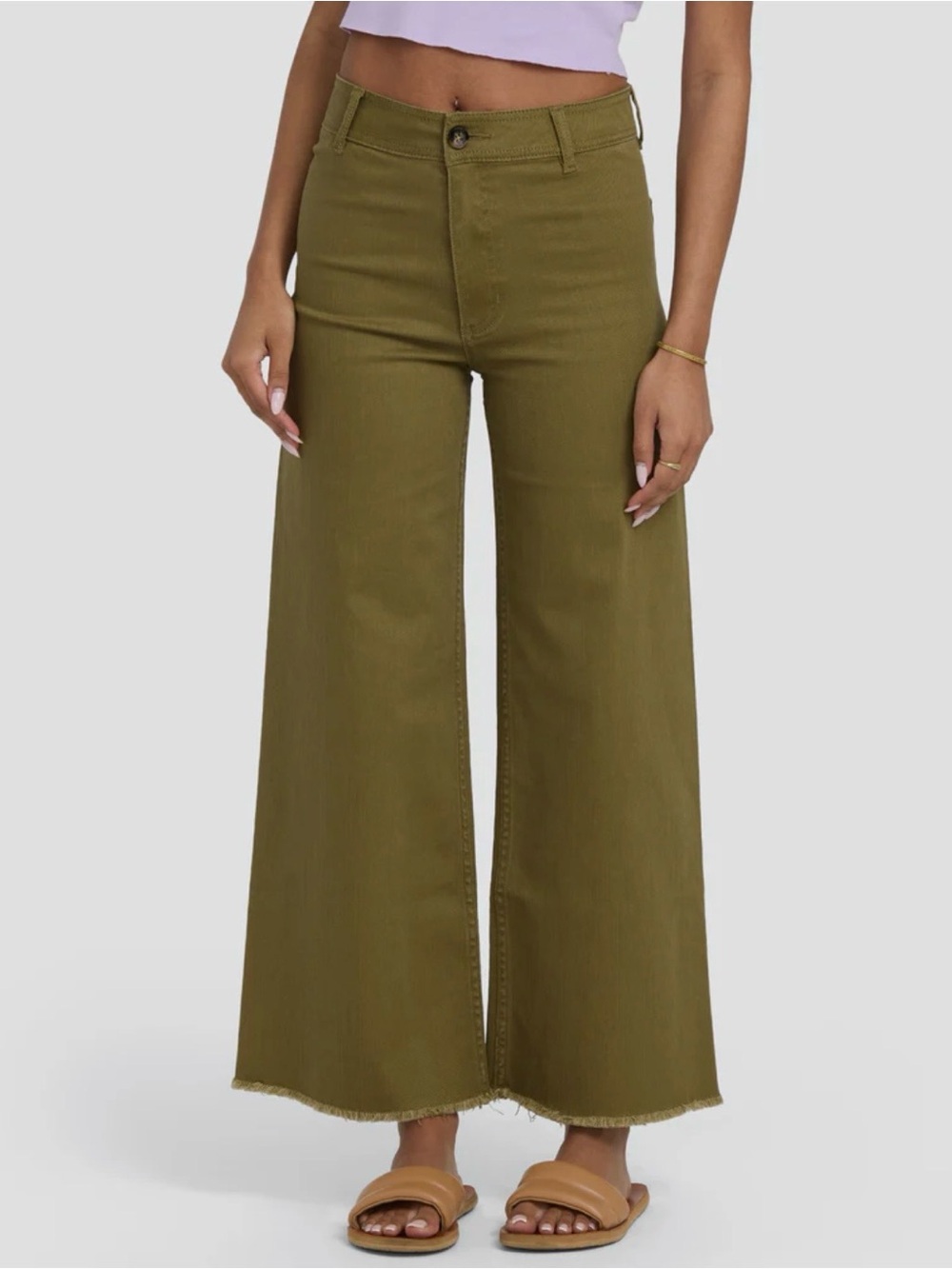 Billanong FREE FALL HIGH-WAIST TWILL PANTS